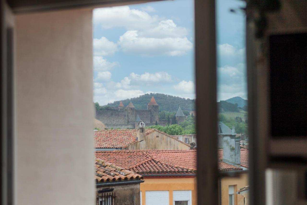 Le Boheme - Netflix - Wifi - Vue Sur La Cite Medievale Et Les Toits Carcassonne Exterior foto